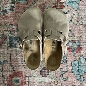 Birkenstock Boston oiled leather clog